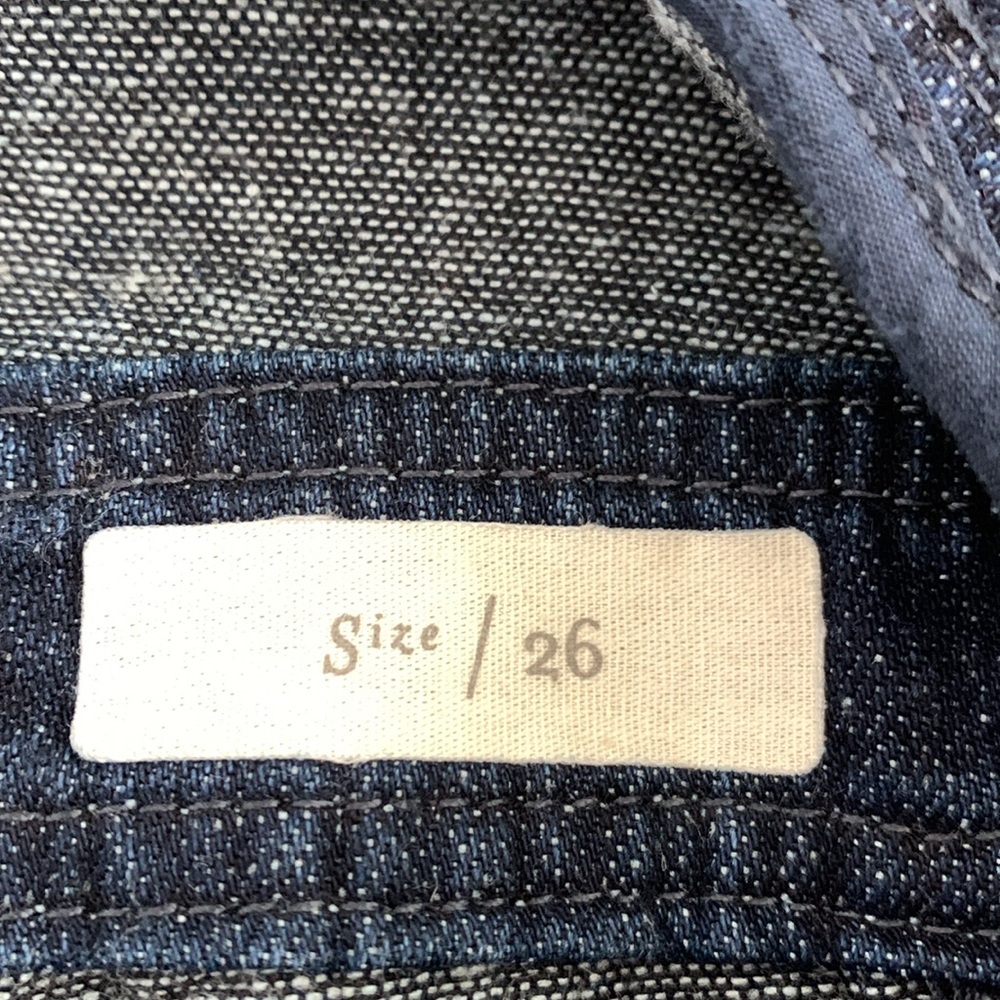 Anthropologie Dark Indigo Denim Overalls - Picture 14 of 16